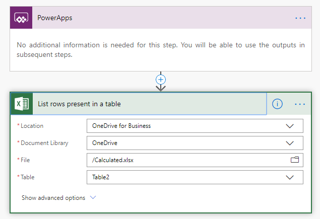 Query the calculated data